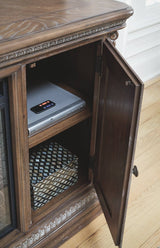 Charmond Extra Large TV Stand w/ Fireplace by Ashley Furniture