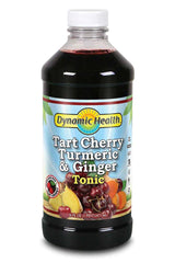 Dynamic Health Tonic – Tart Cherry Turmeric And Ginger – Organic Certified – 16 Oz