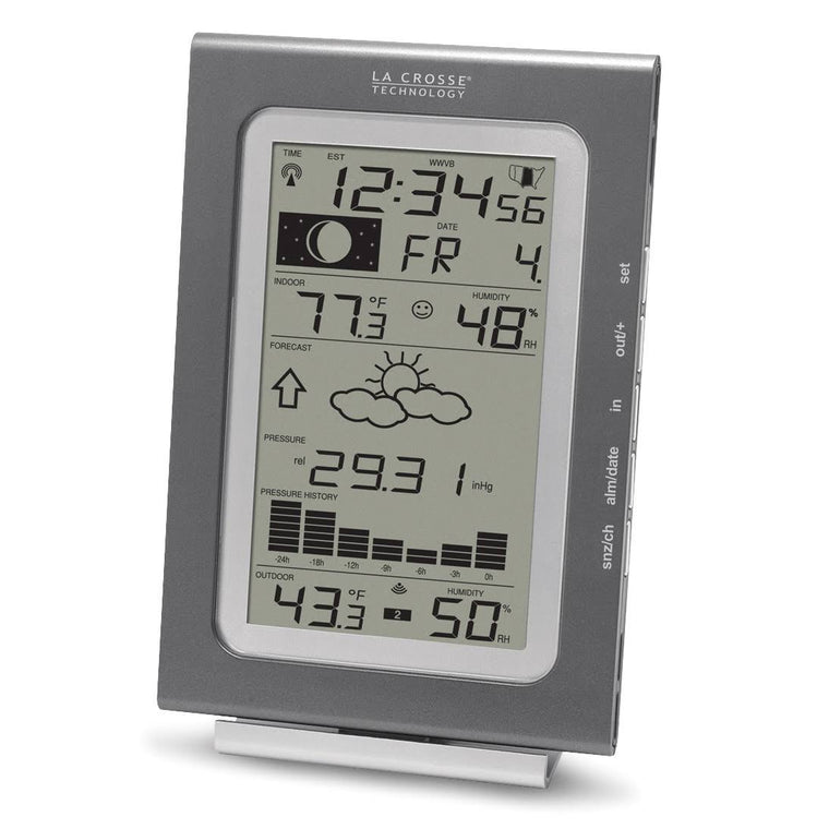 La Crosse Technology Ws-9037u-it Wireless Forecast Station with Pressure History