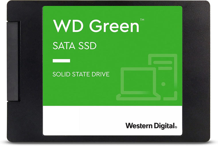 Western Digital 1TB WD Green Internal PC SSD Solid State Drive – SATA III 6 Gb/s, 2.5/7mm, Up to 550 MB/s – WDS100T2G0A